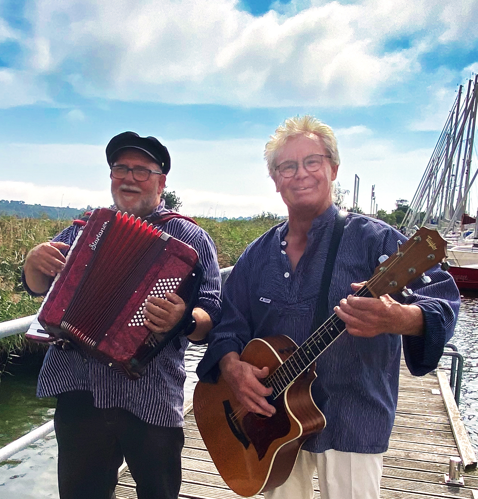 Bodden-Konzert: „MOSES UN SIN KAPTAIN – OLAF ZUNK“ 